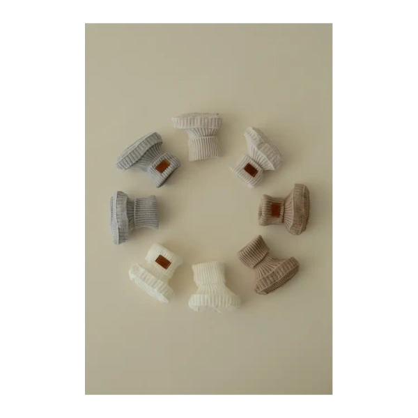 Пинетки детские  Кремовый (9-11, PIN002N-013-9/11)